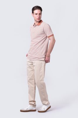 پولوشرت آستین کوتاه راه راه مردانه