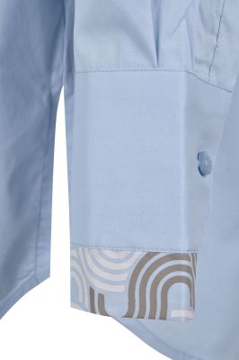 شومیز آستین بلند چاپی زنانه