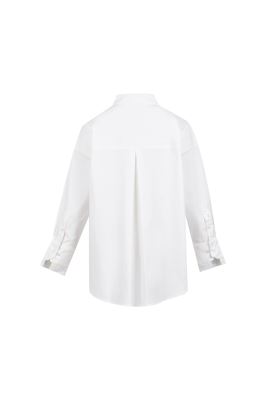 شومیز آستین بلند چاپی زنانه