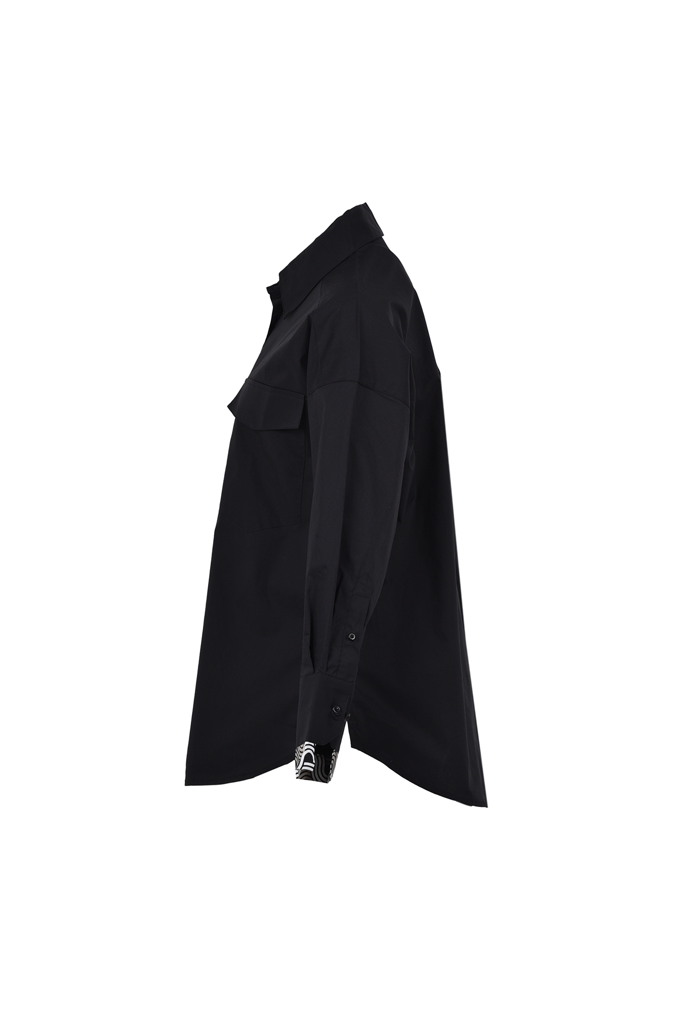 شومیز آستین بلند چاپی زنانه