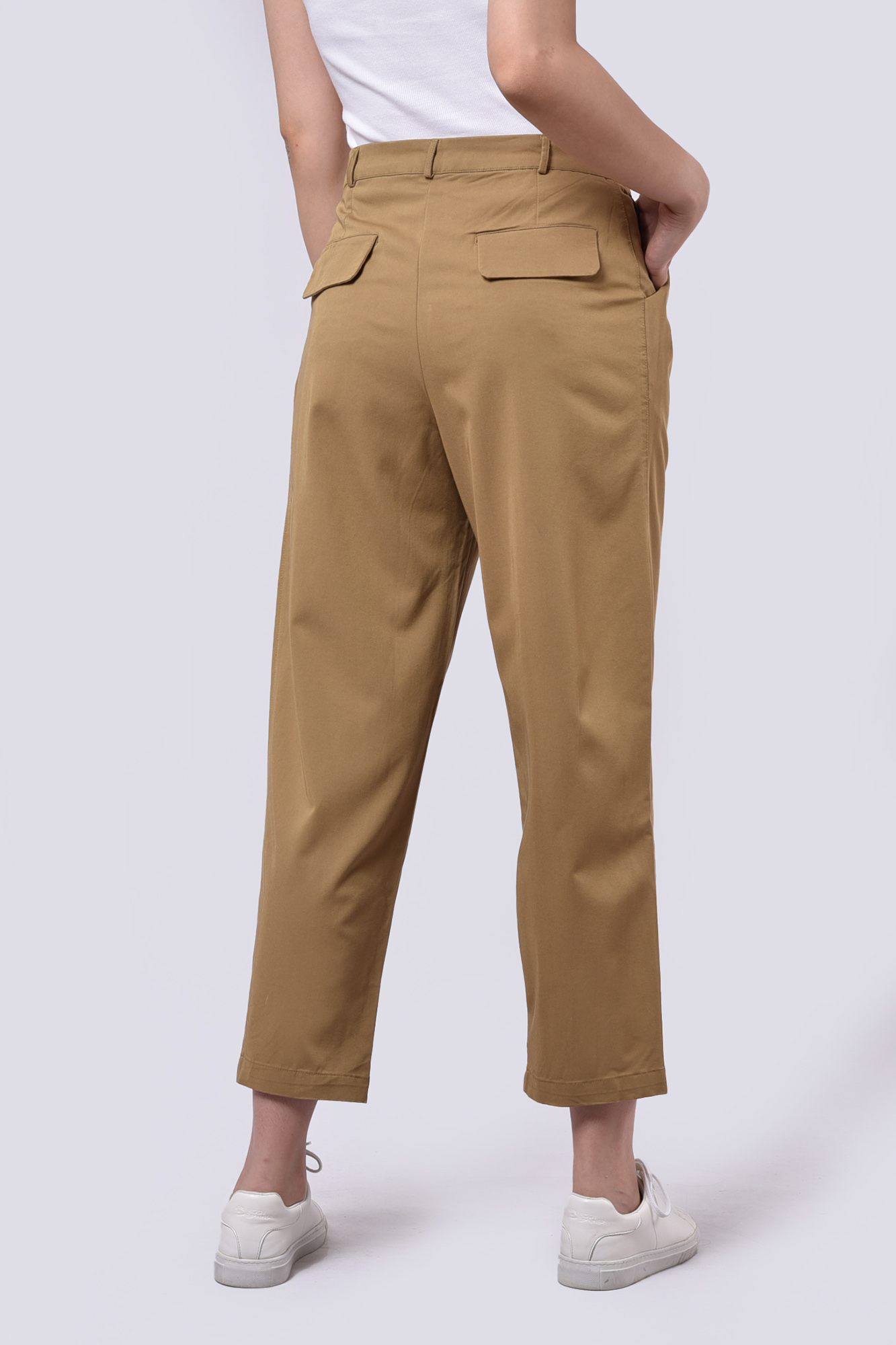 شلوار کتان ساده زنانه