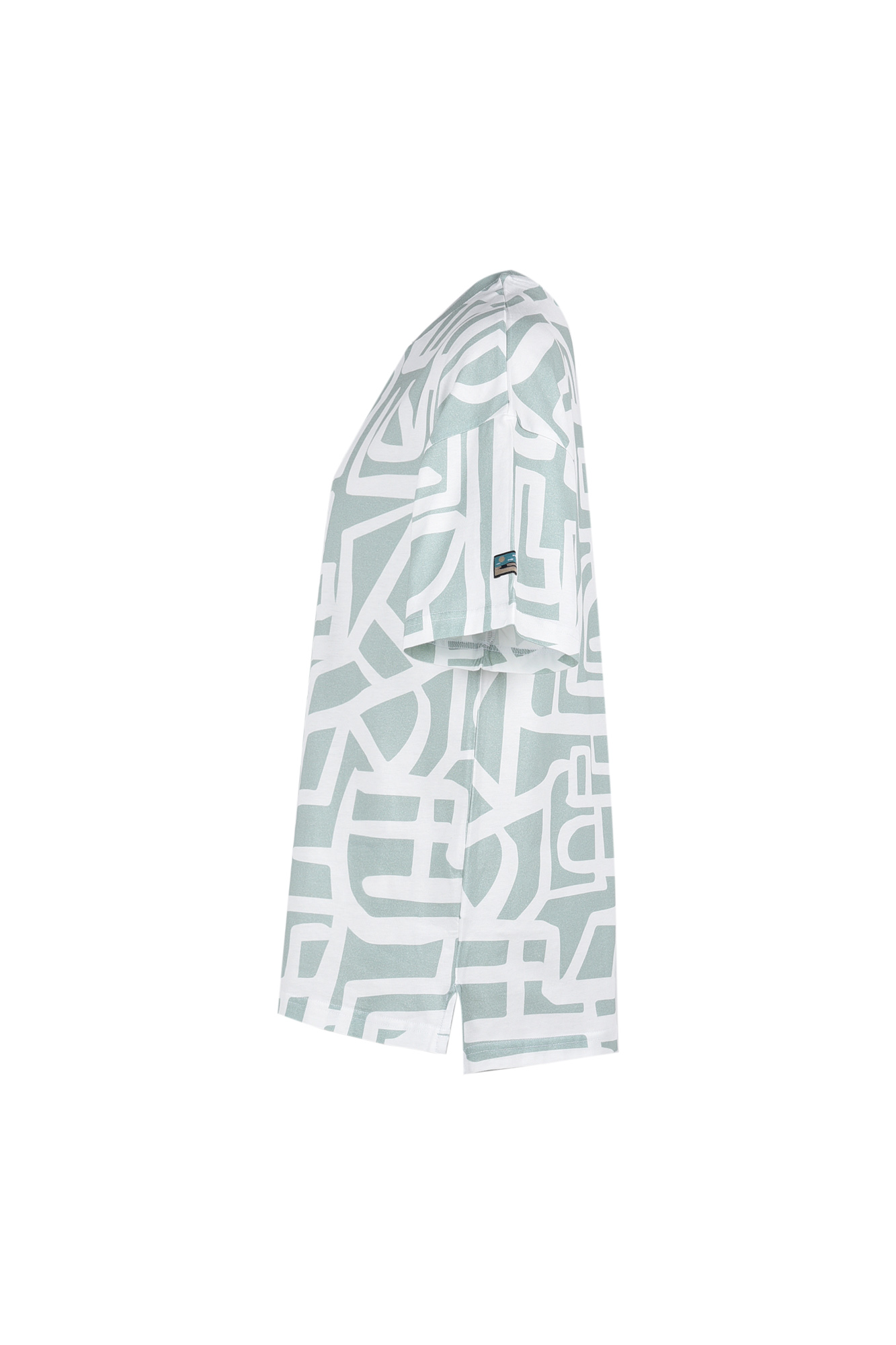 تیشرت آستین کوتاه طرحدار مردانه