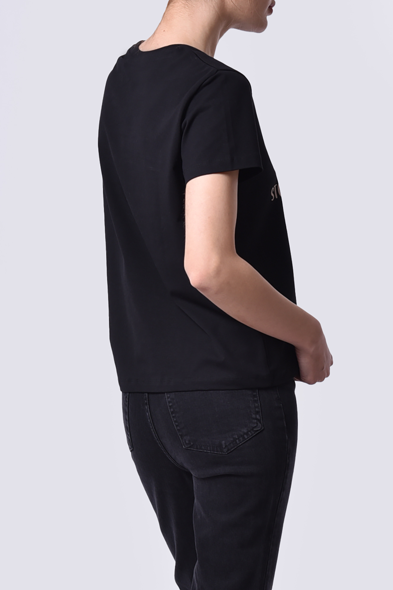 تیشرت آستین کوتاه چاپی زنانه