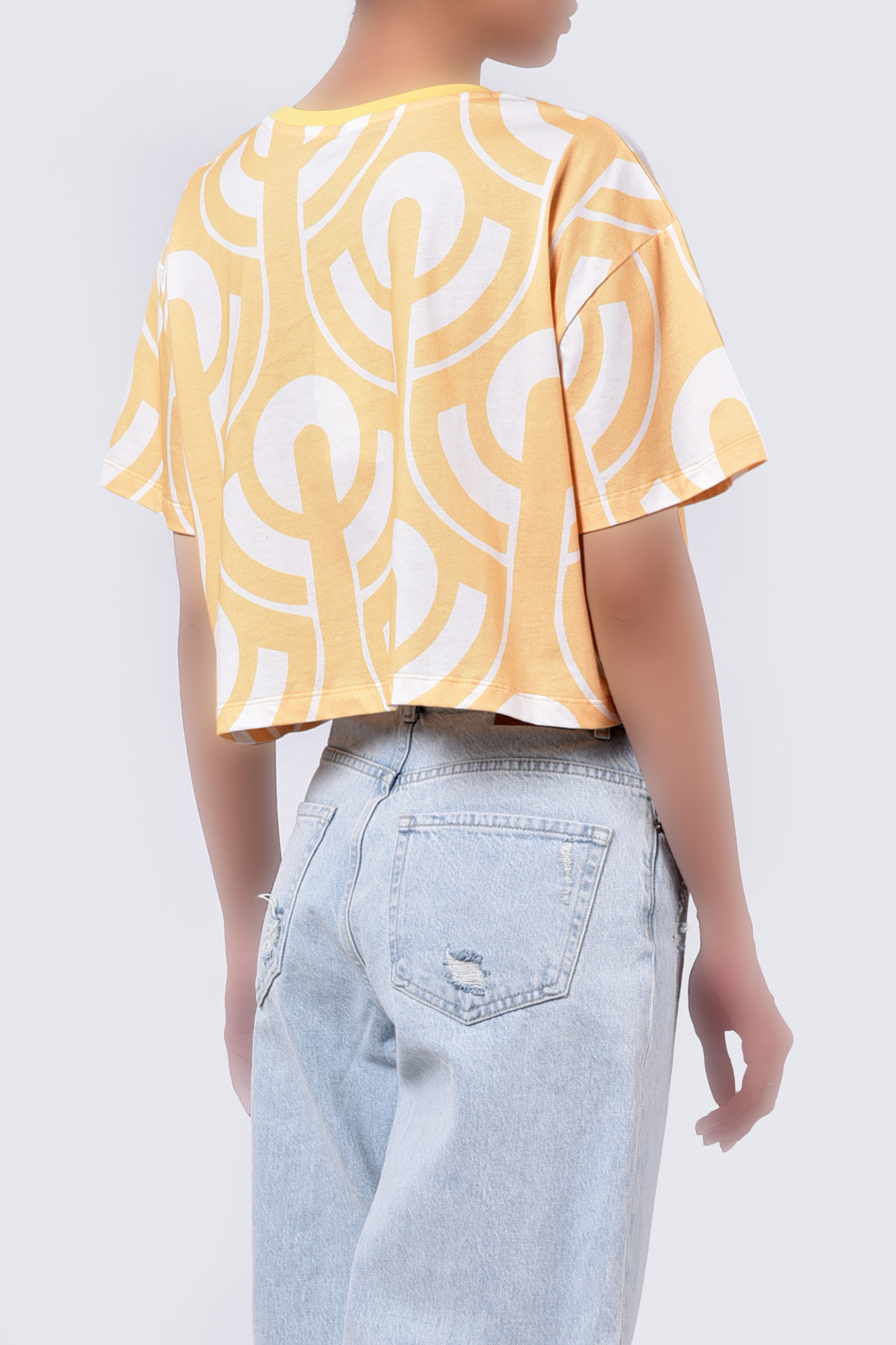 تیشرت آستین کوتاه طرحدار زنانه