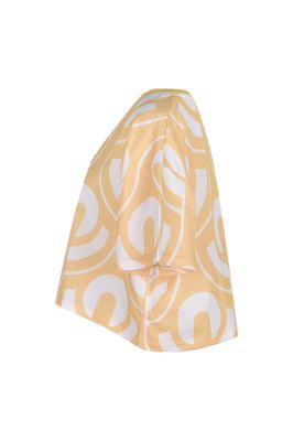 تیشرت آستین کوتاه طرحدار زنانه