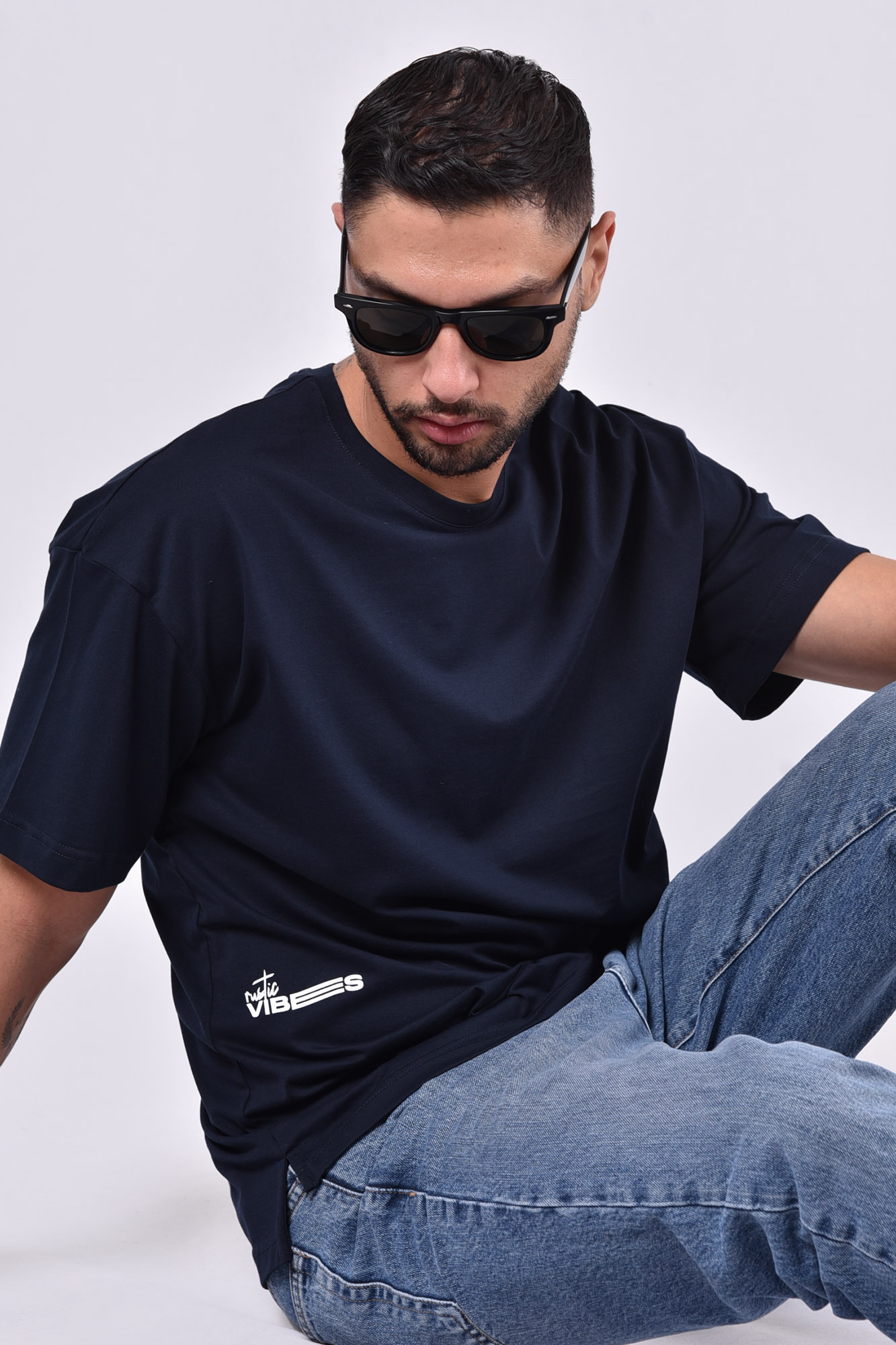 تیشرت آستین کوتاه چاپی مردانه