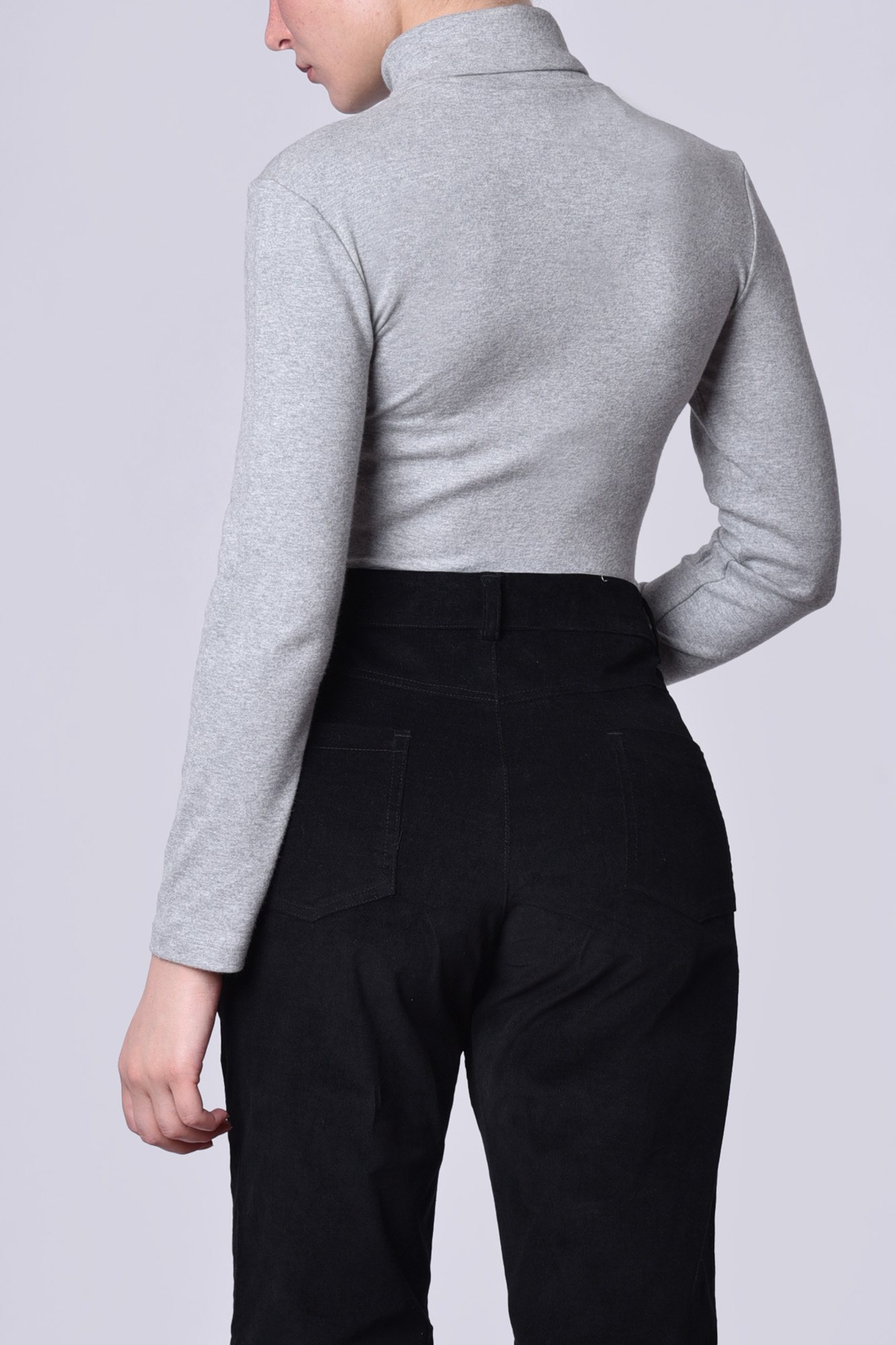 تیشرت آستین بلند ساده زنانه