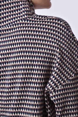 بلوز آستین بلند طرحدار زنانه