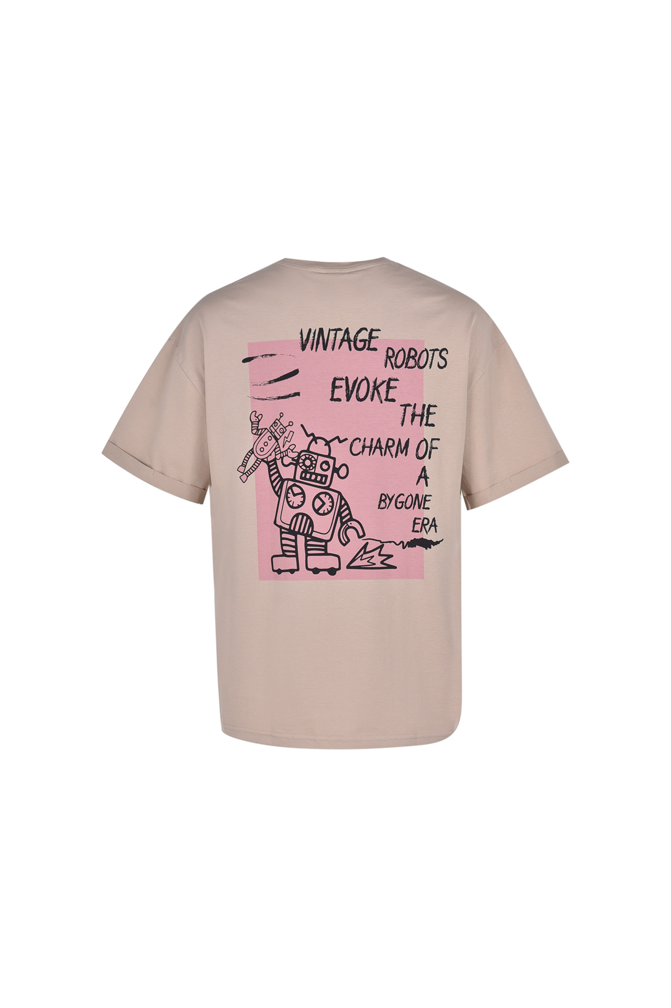 تیشرت آستین کوتاه چاپی مردانه