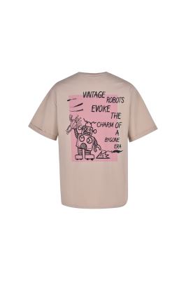 تیشرت آستین کوتاه چاپی مردانه