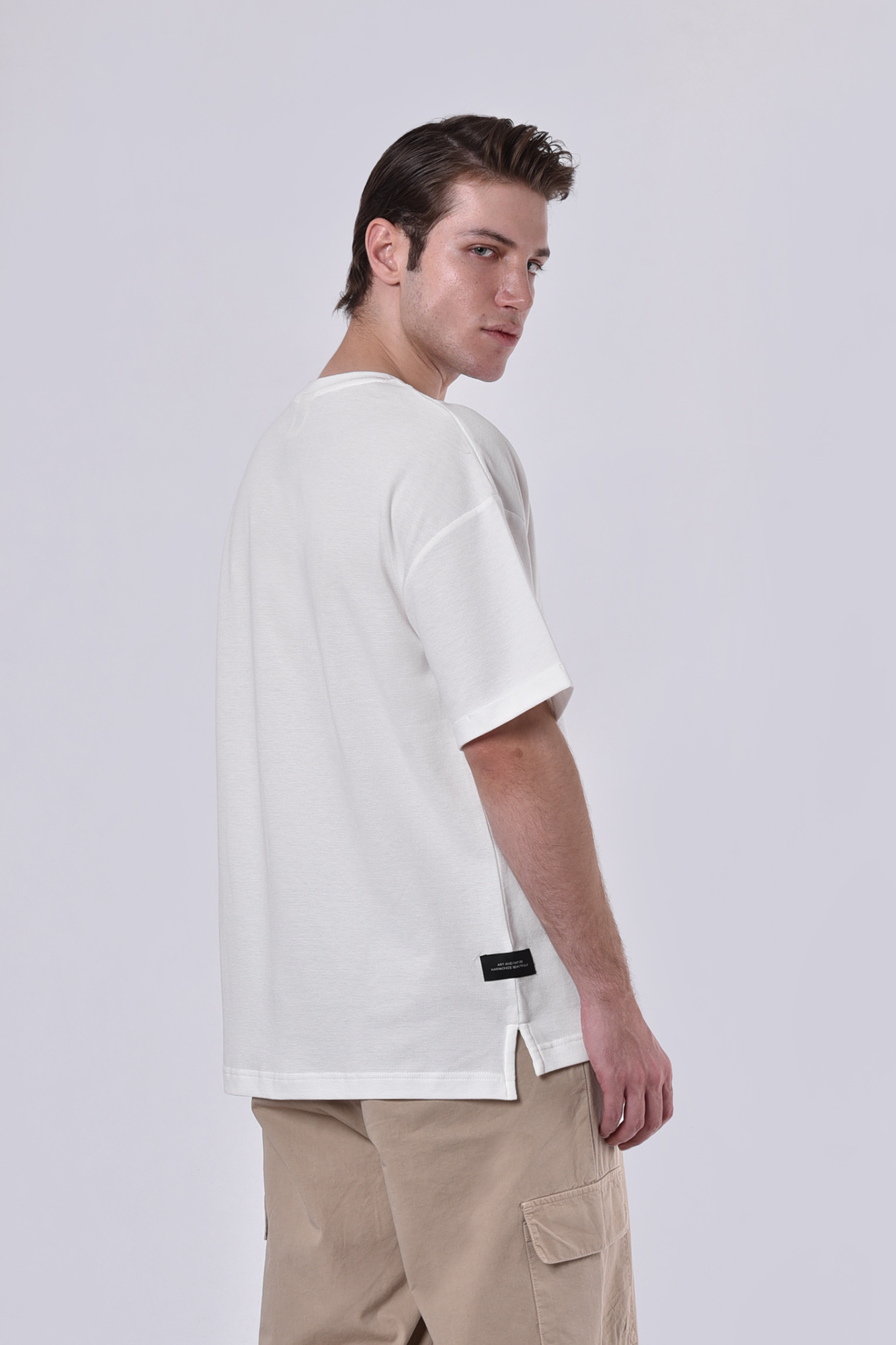 تیشرت آستین کوتاه ساده مردانه