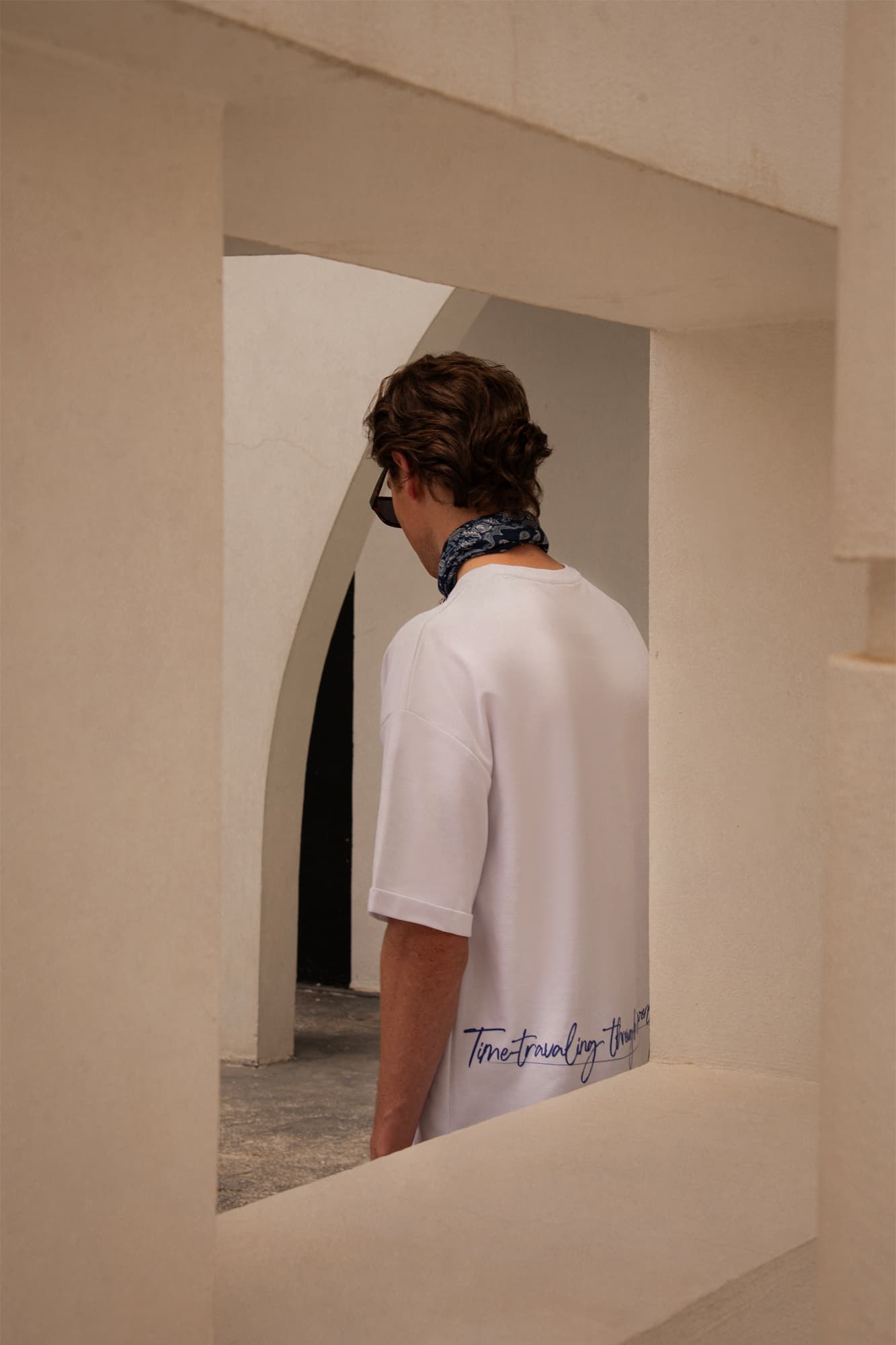 تیشرت آستین کوتاه چاپی مردانه