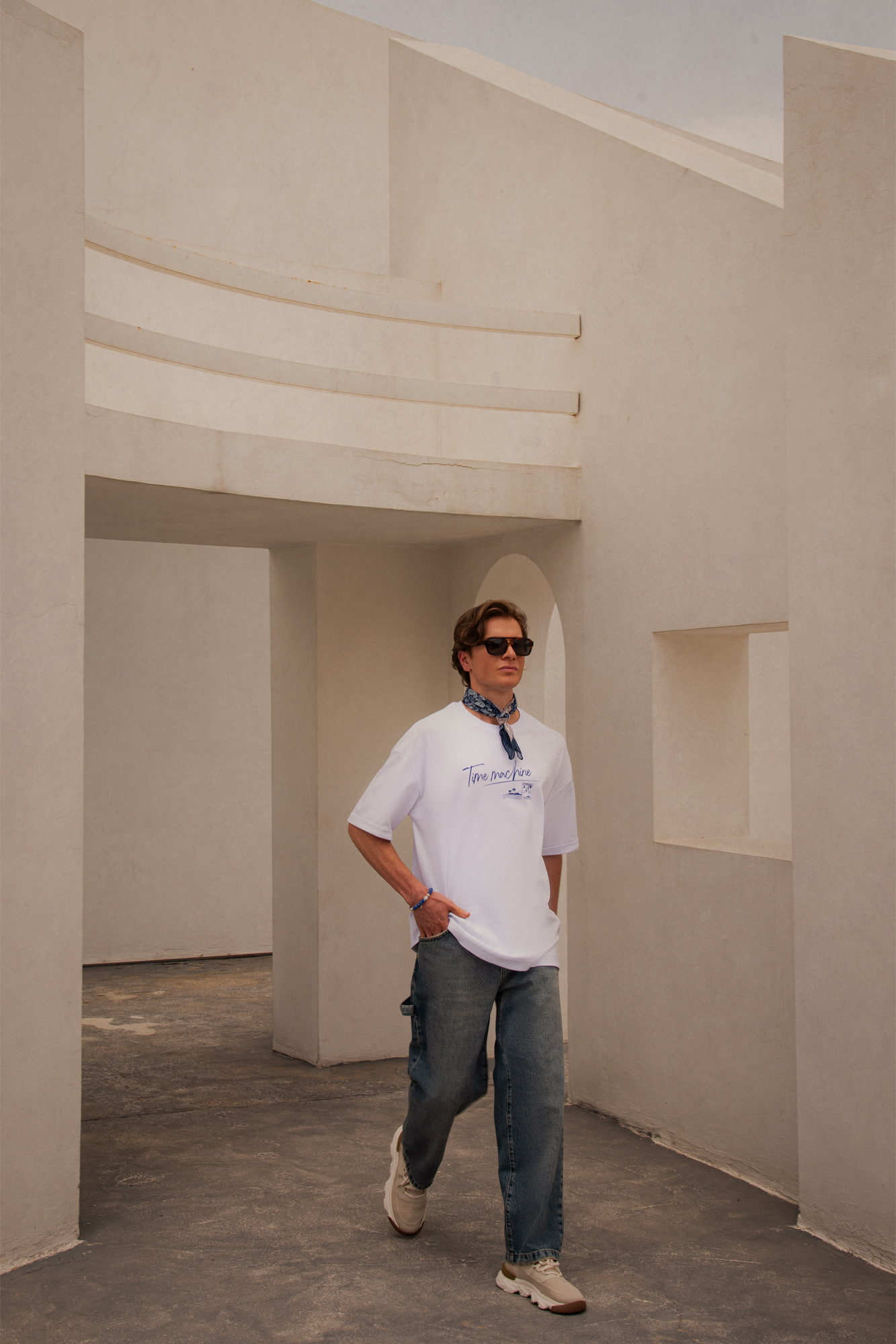 تیشرت آستین کوتاه چاپی مردانه