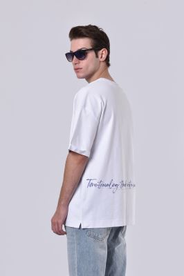 تیشرت آستین کوتاه چاپی مردانه