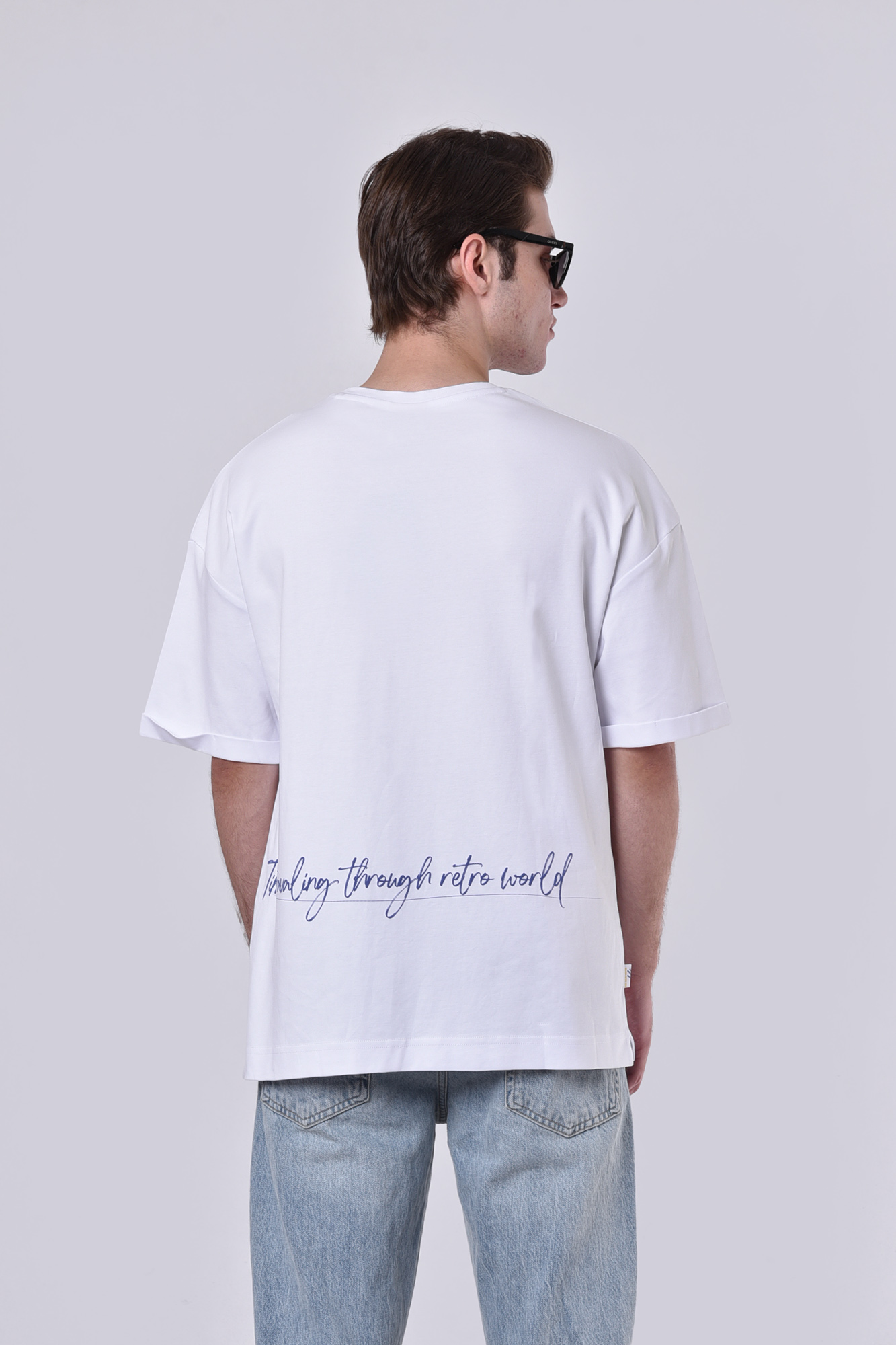 تیشرت آستین کوتاه چاپی مردانه