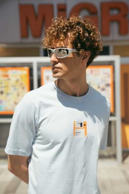 تیشرت آستین کوتاه چاپی مردانه