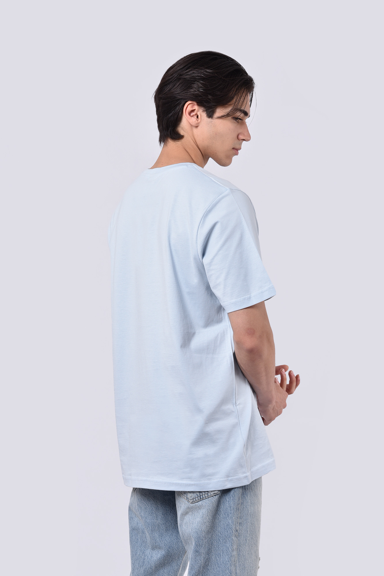 تیشرت آستین کوتاه چاپی مردانه