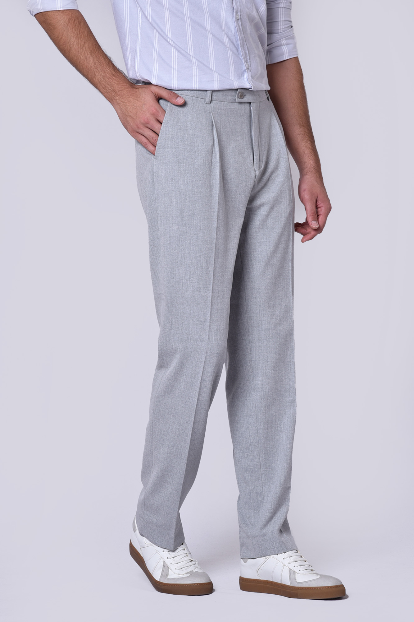 شلوار پارچه ای ساده مردانه