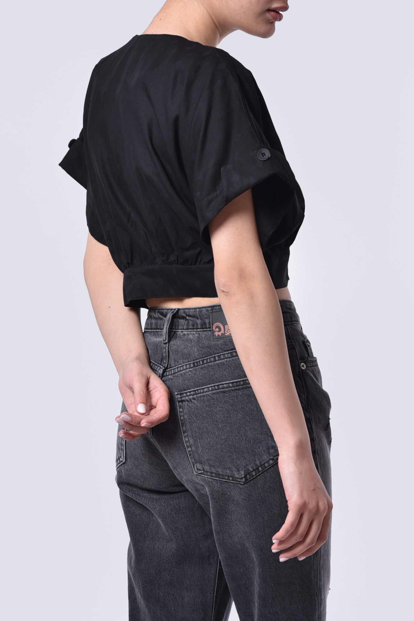 بلوز آستین کوتاه ساده زنانه