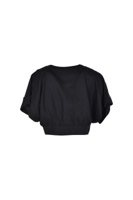 بلوز آستین کوتاه ساده زنانه