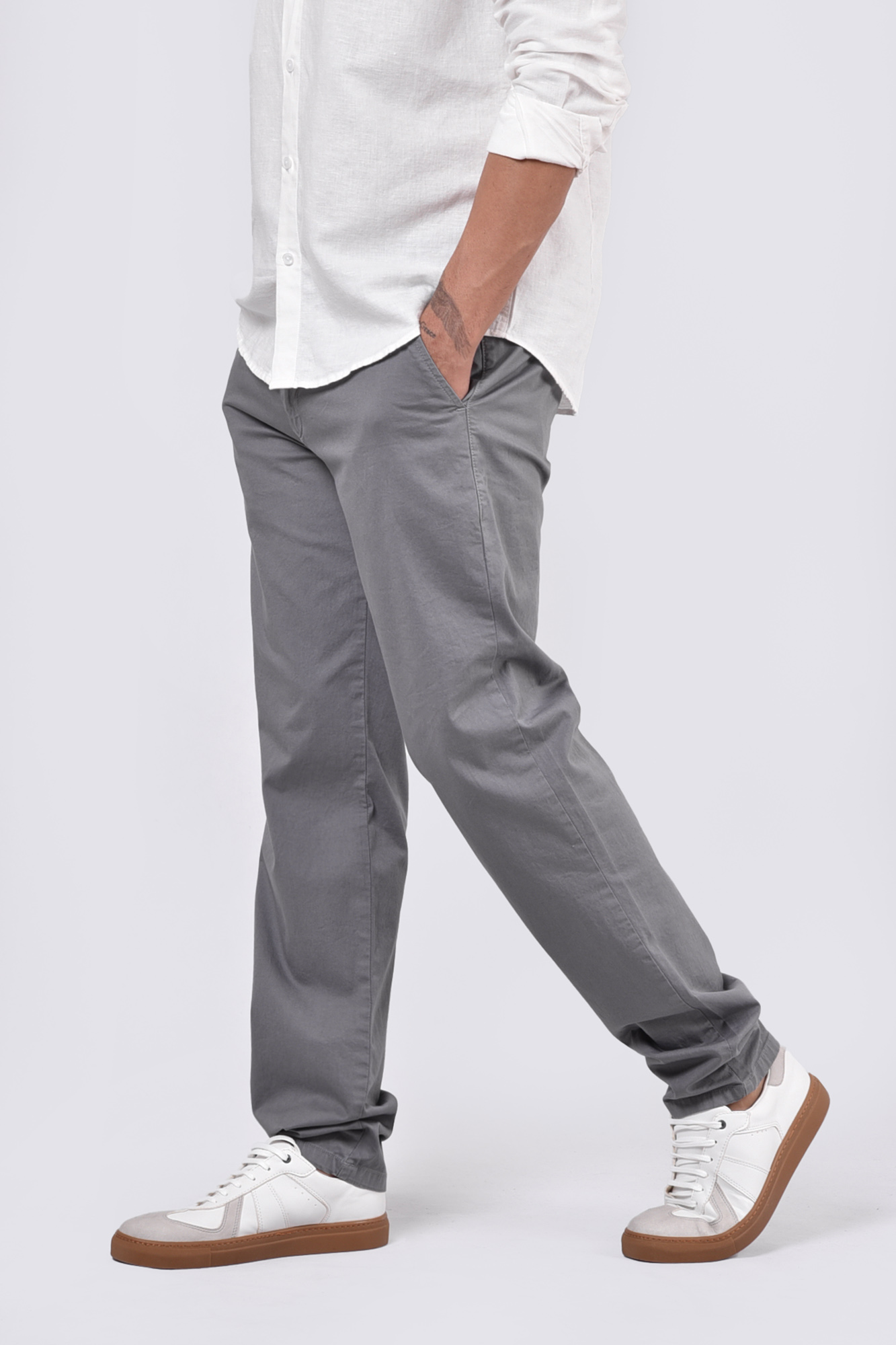 شلوار کتان ساده مردانه