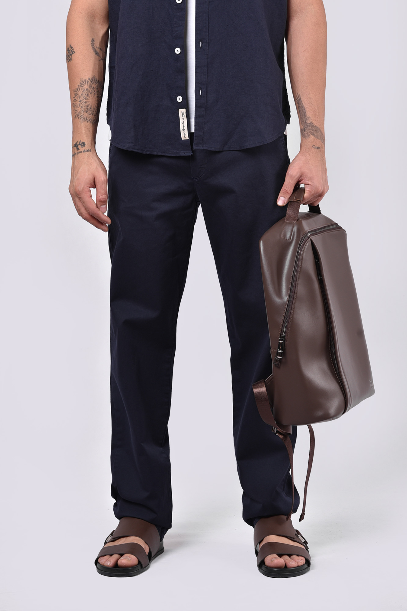 شلوار کتان ساده مردانه