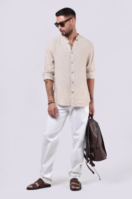 شلوار کتان ساده مردانه