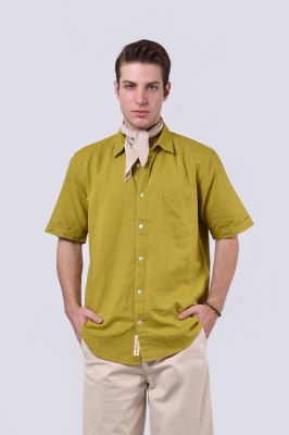 پیراهن آستین کوتاه یقه دار