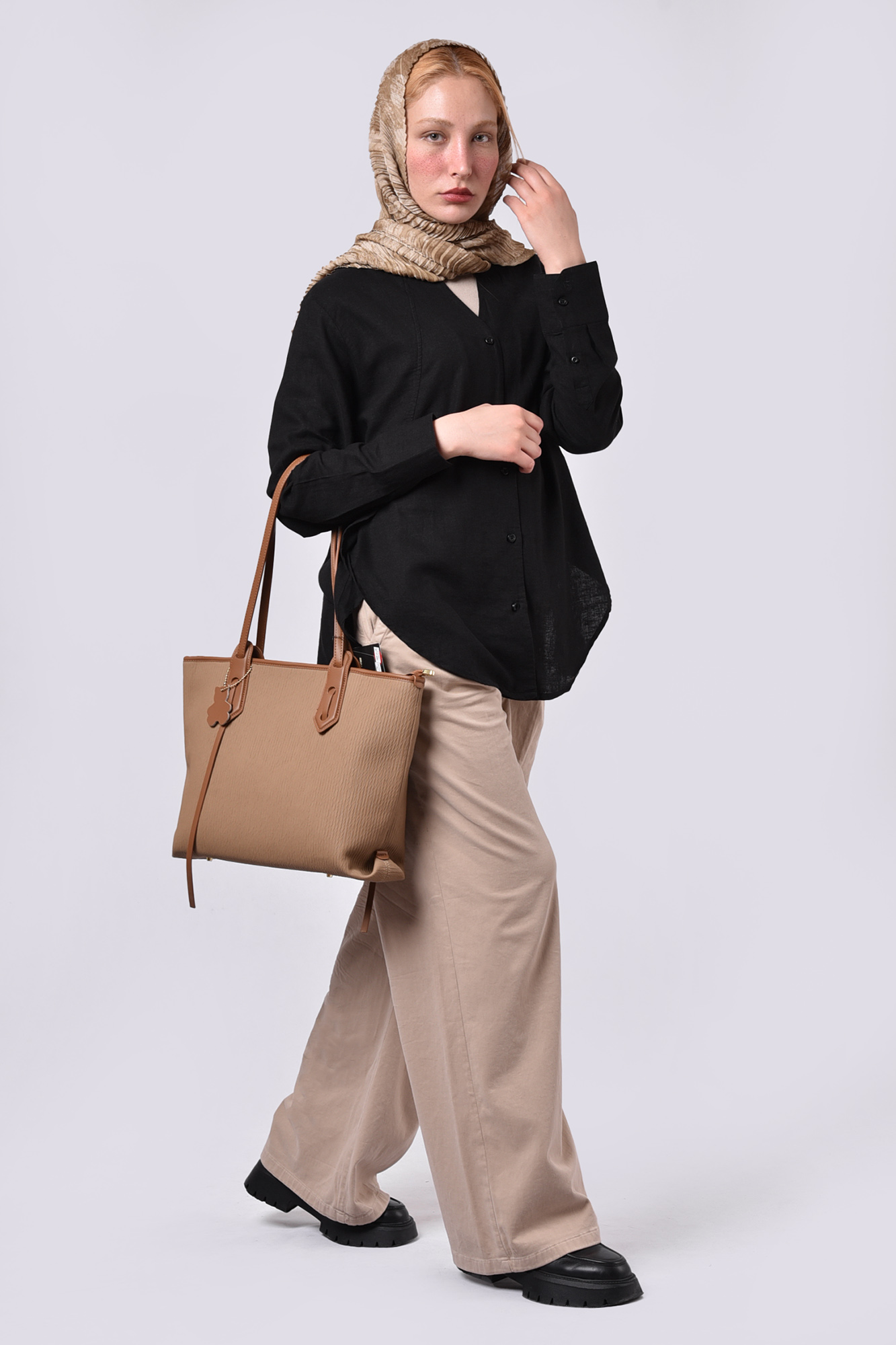 شومیز آستین بلند ساده زنانه