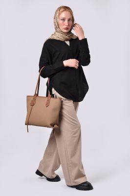 شومیز آستین بلند ساده زنانه