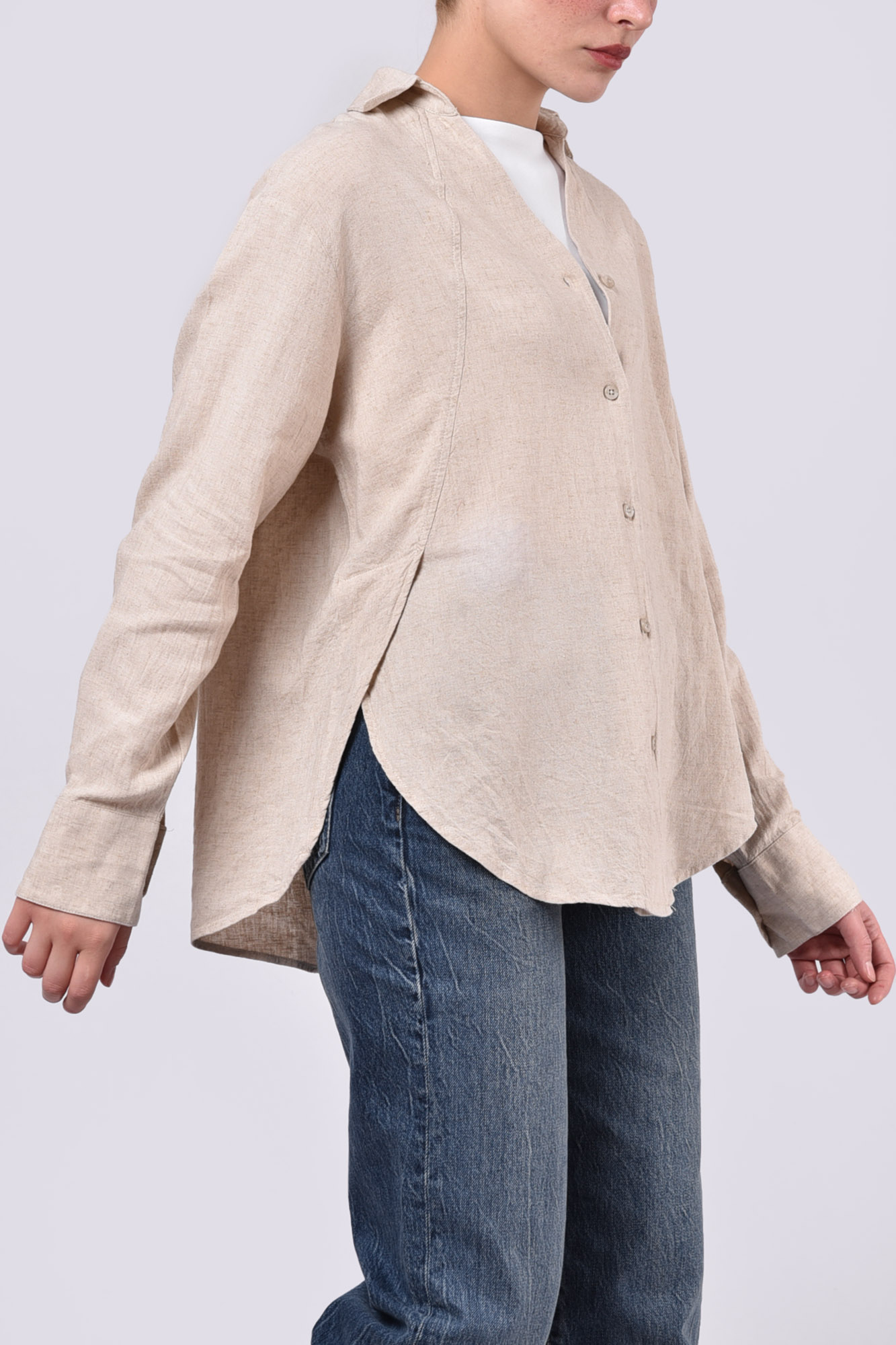 شومیز آستین بلند ساده زنانه