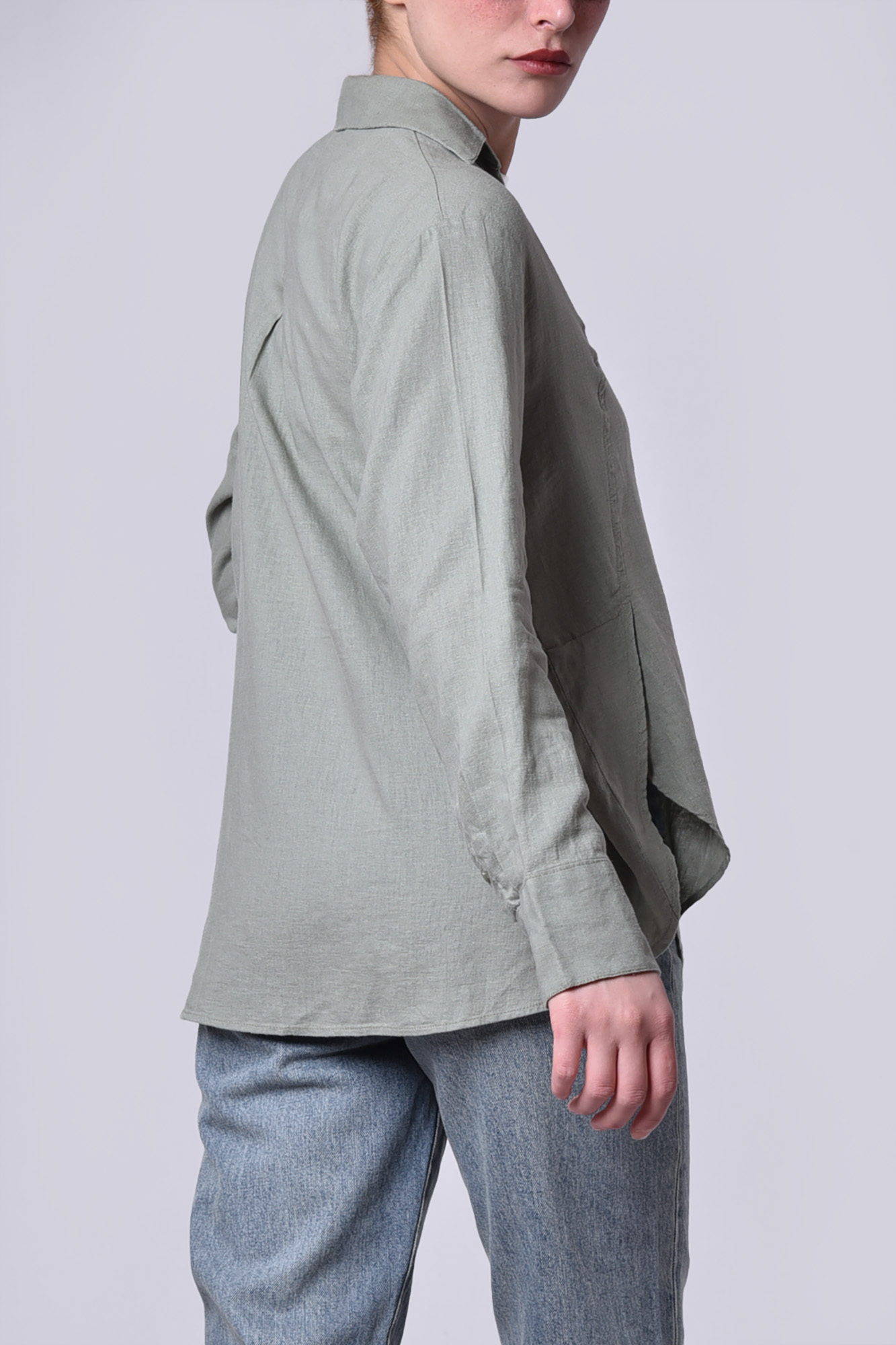 شومیز آستین بلند ساده زنانه