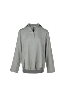 شومیز آستین بلند ساده زنانه