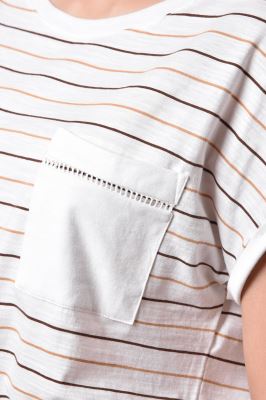 تاپ تیشرتی رینگر زنانه