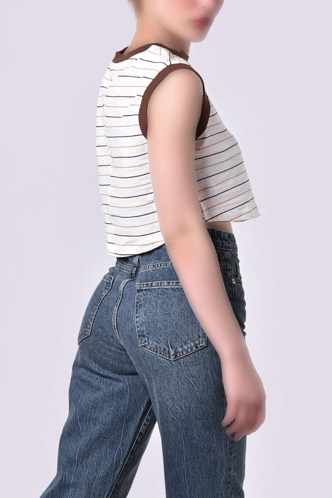 تاپ تیشرتی رینگر زنانه