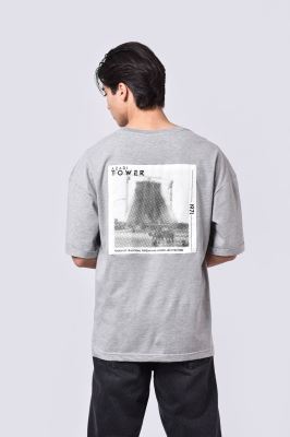 تیشرت آستین کوتاه چاپی مردانه