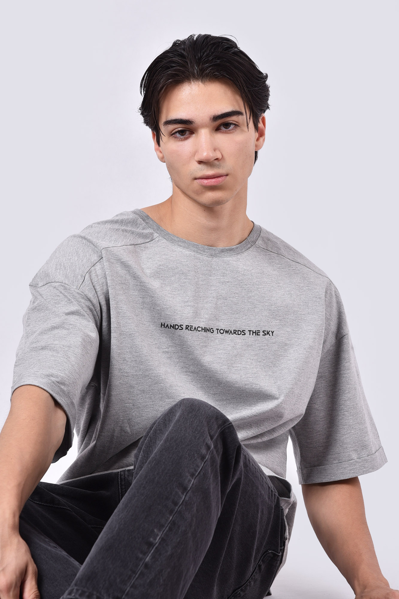 تیشرت آستین کوتاه چاپی مردانه