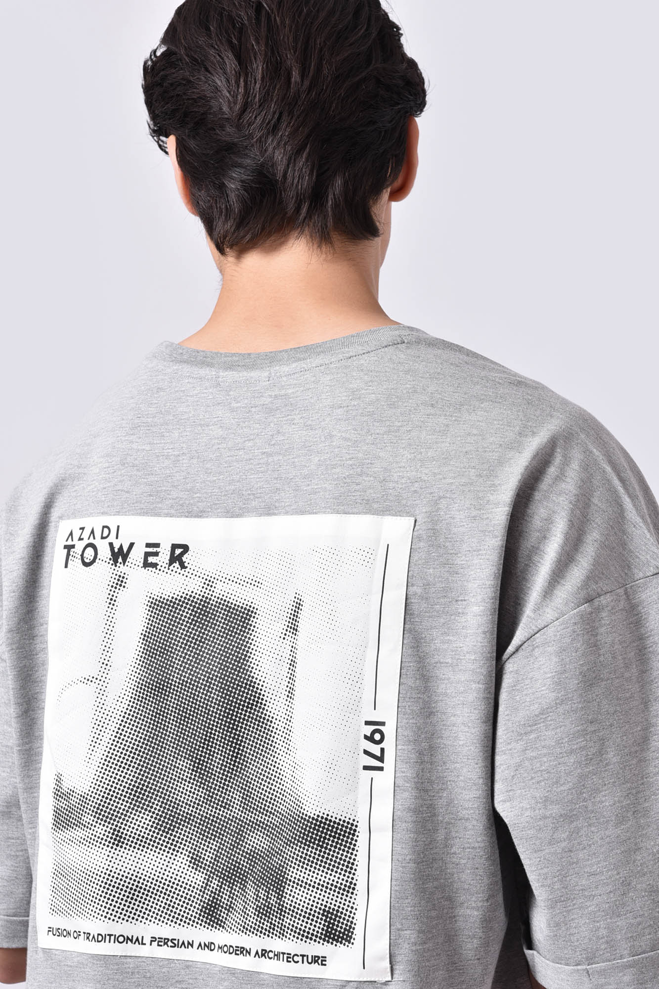 تیشرت آستین کوتاه چاپی مردانه