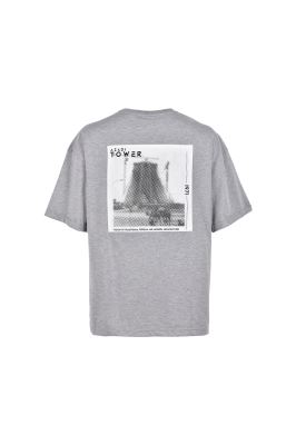 تیشرت آستین کوتاه چاپی مردانه