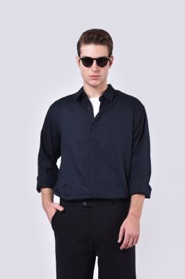 پیراهن آستین بلند ساده مردانه