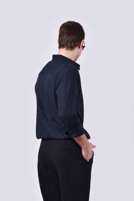 پیراهن آستین بلند ساده مردانه