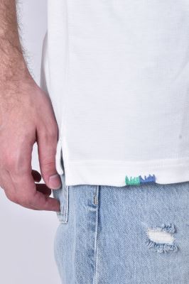 تیشرت آستین کوتاه گلدوزی مردانه