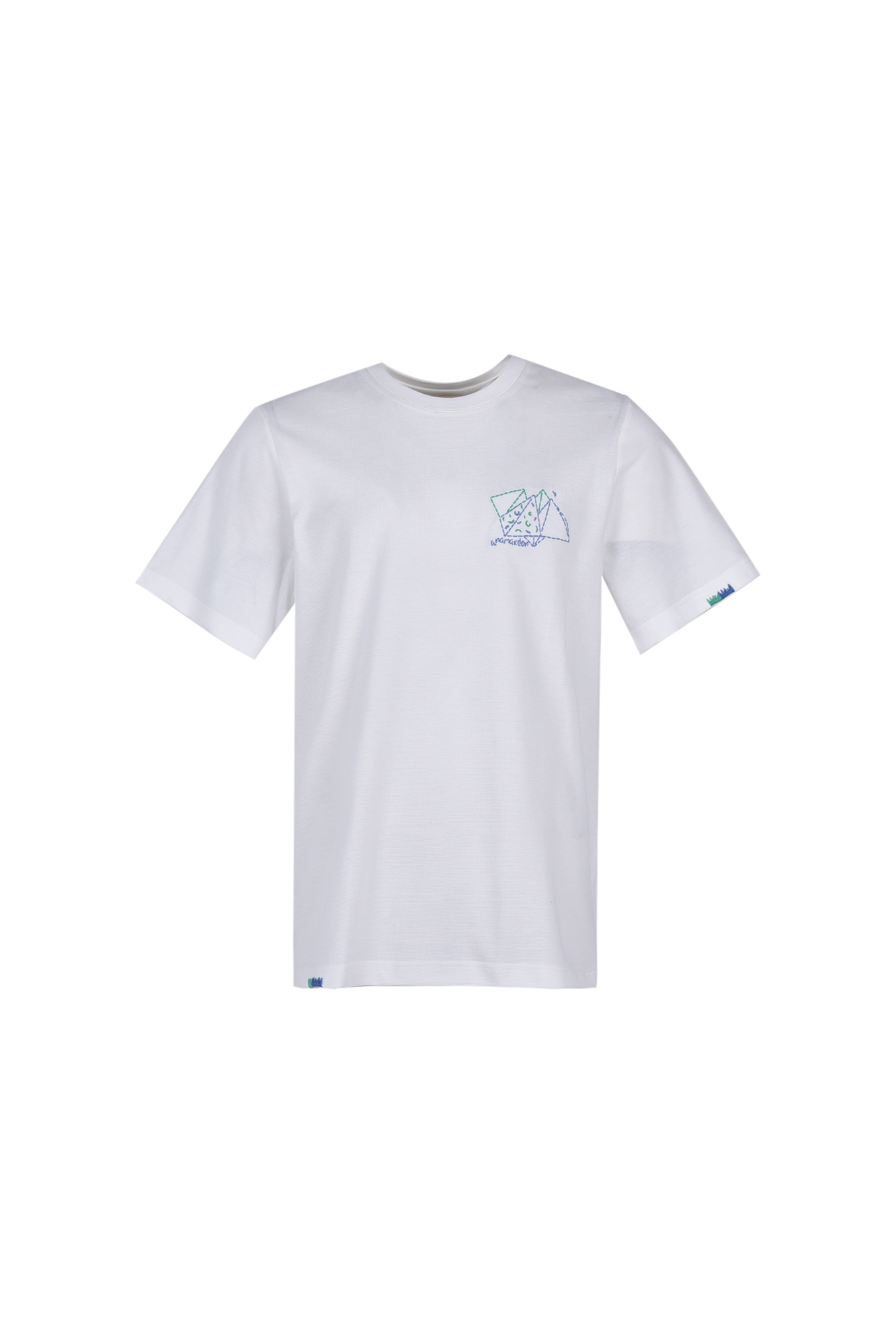 تیشرت آستین کوتاه گلدوزی مردانه