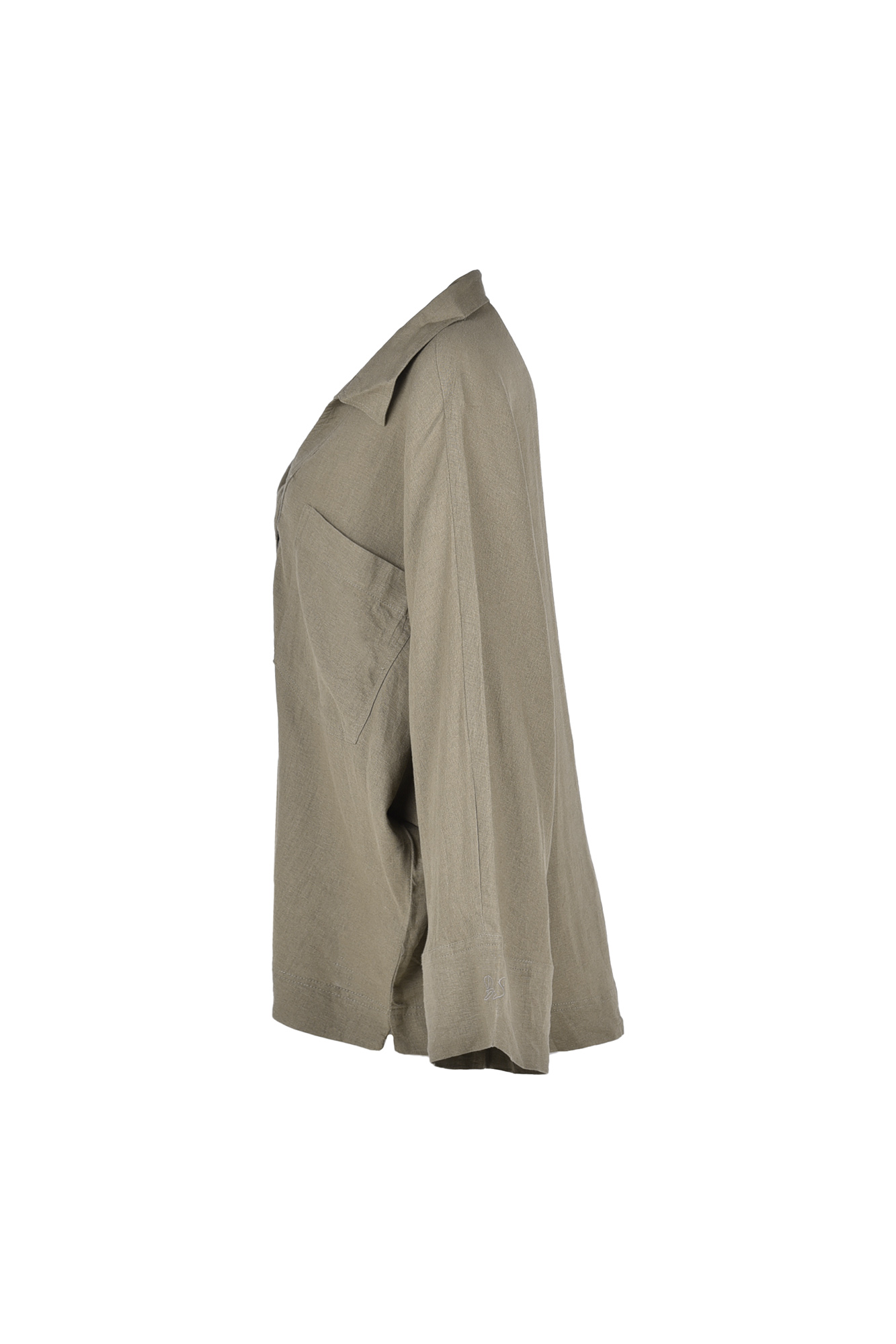 شومیز آستین بلند لینن