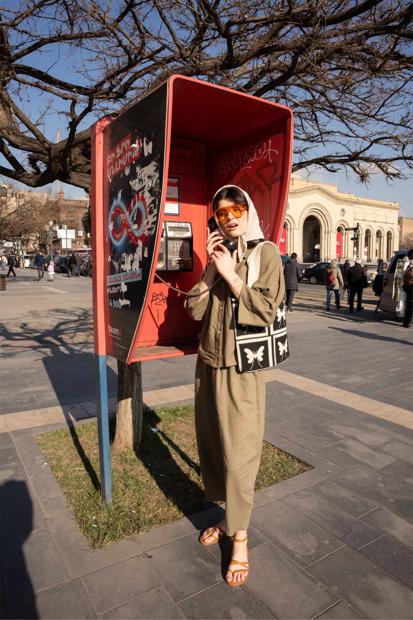 شلوار پارچه ای لینن