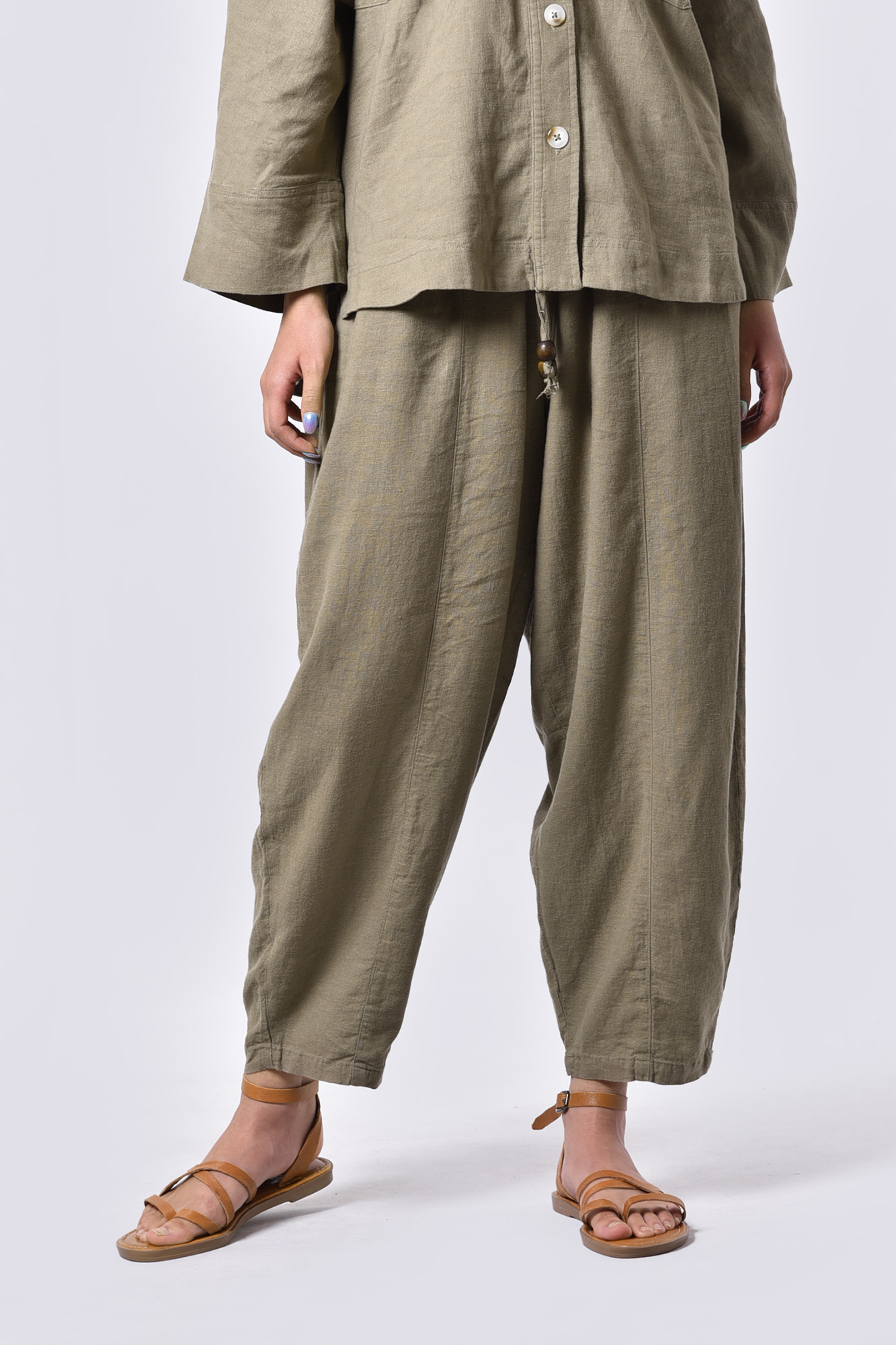 شلوار پارچه ای لینن