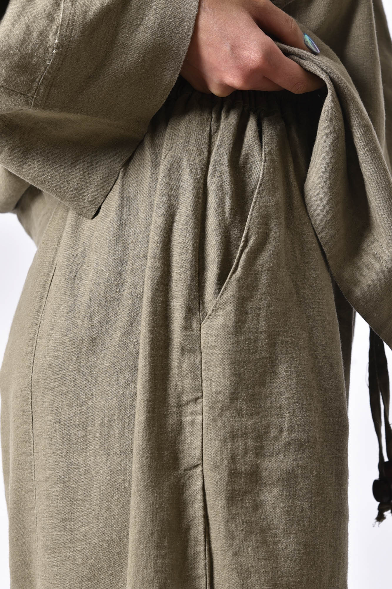 شلوار پارچه ای لینن