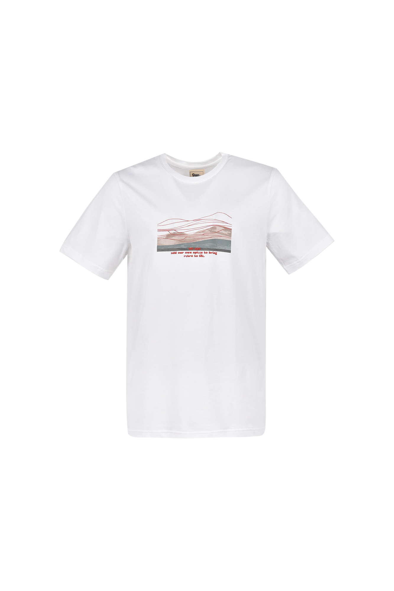 تیشرت آستین کوتاه چاپی