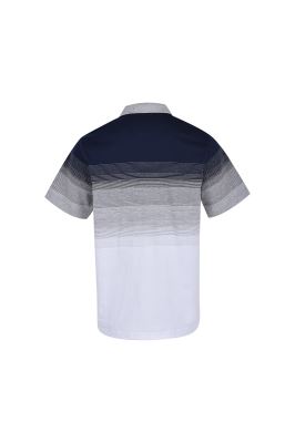 پلوشرت آستین کوتاه راه راه