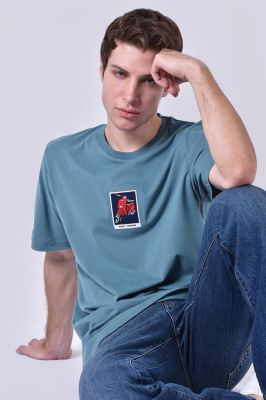 تیشرت آستین کوتاه گلدوزی